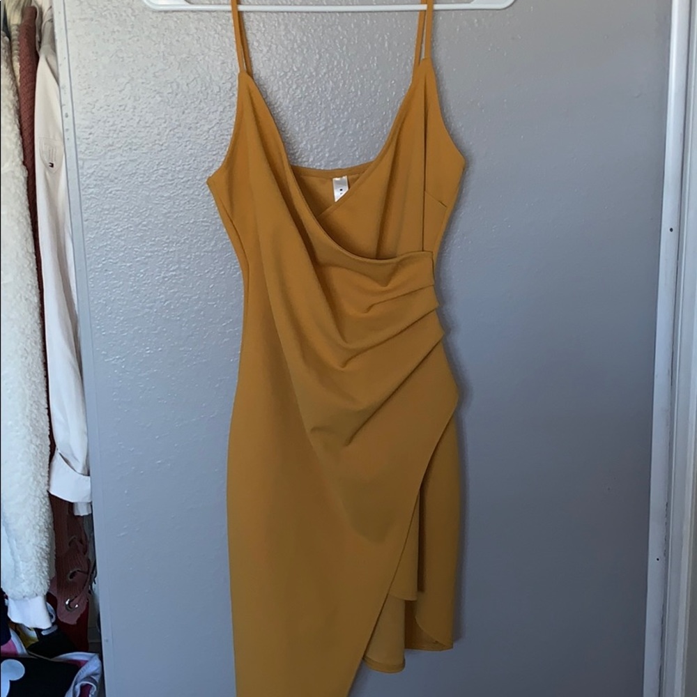 Mustard Yellow Dress